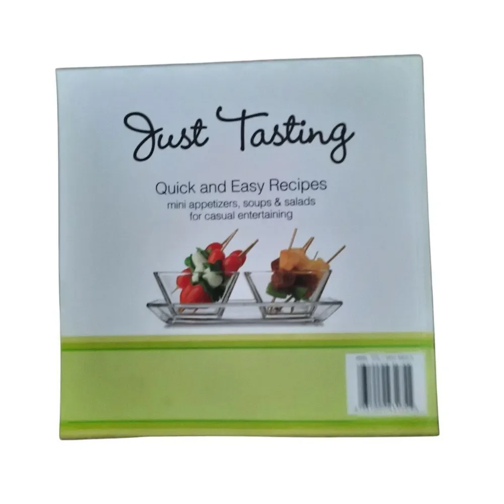 Just Tasting Cookbook by - White and Green